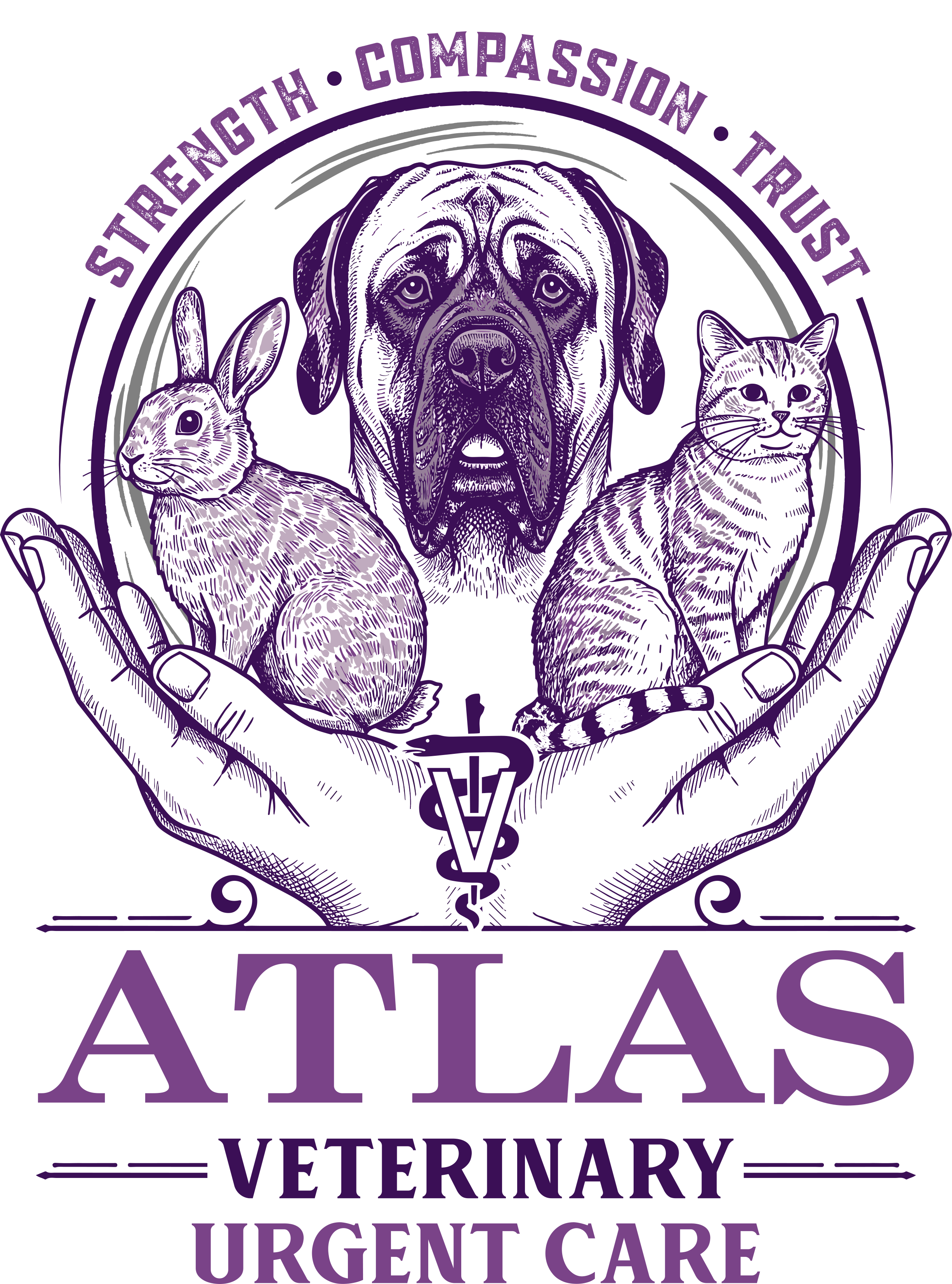 Atlas Veterinary Care logo
